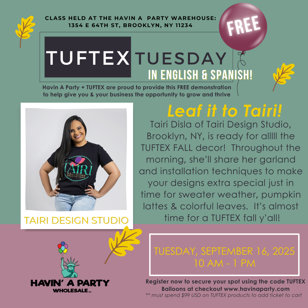 TUFTEX TUESDAY: NY/NJ (HavinA Party)