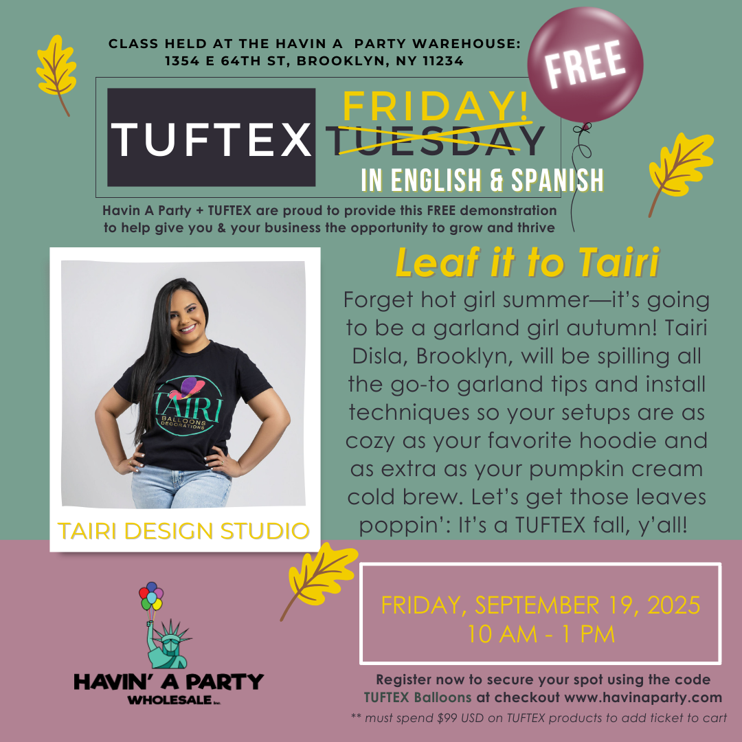 TUFTEX TUESDAY: NY/NJ (HavinA Party)