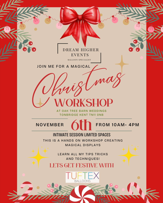 Sponsored Class: Christmas Workshop with Dream Higher Events (Kent, UK)