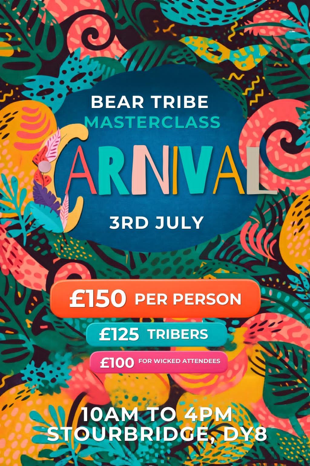 Bear Tribe Master Class UK (Sponsored by TUFTEX)