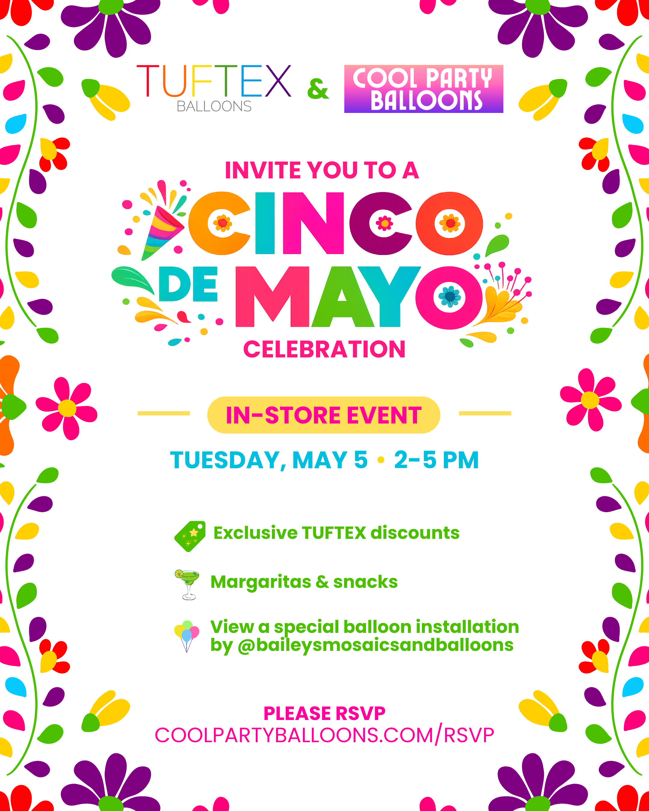 TUFTEX x Cool Party Cinco de Mayo Celebration (Chicago)