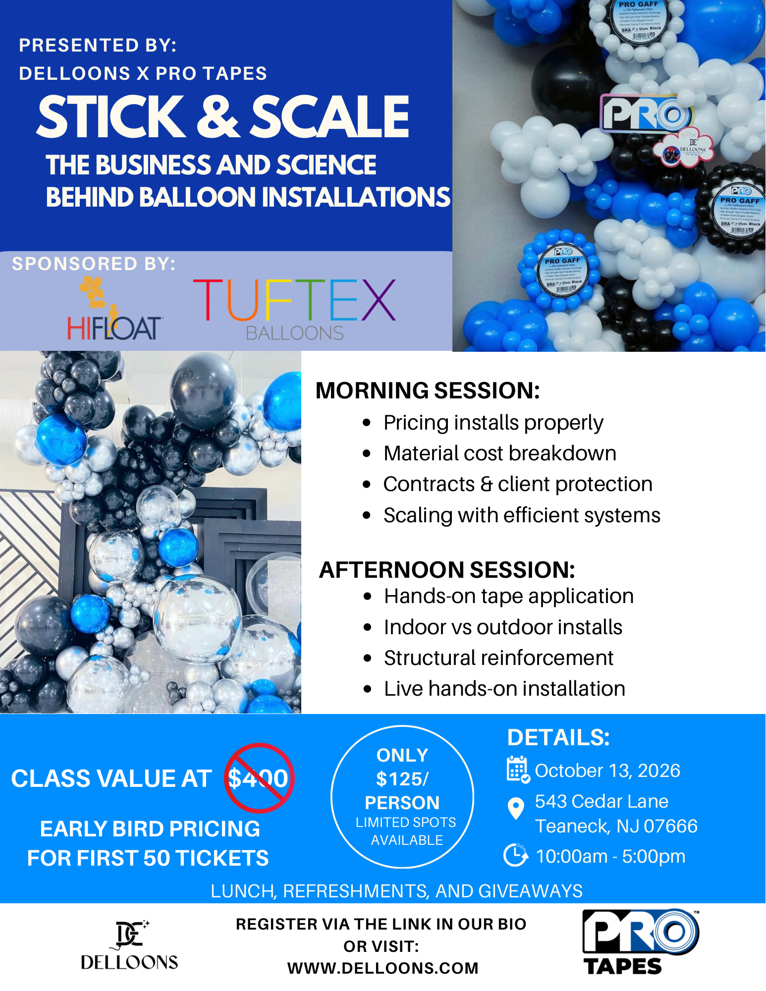Stick & Scale (with Delloons, New Jersey)